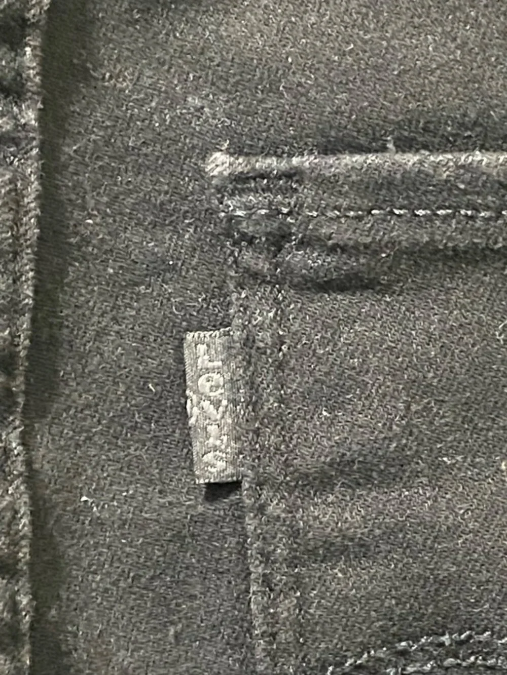 Levis 720 High Rise Super Skinny Jeans Womens 33x30 Black Stretch Denim - Picture 3 of 11